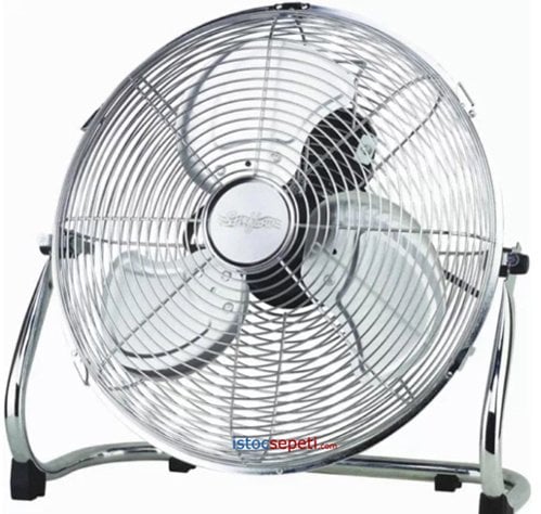 Yer Tipi Vantilatör Metal Gövde Güçlü Motor Sanayi Vantilatörler