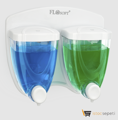 Flosoft İkiz Sıvı Sabunluk 350+350 ml F029
