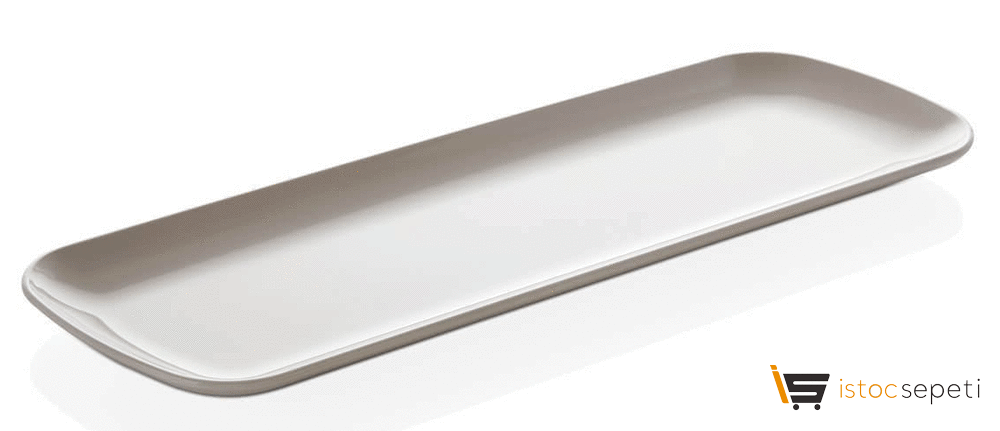 Açık Büfe Köşeli Pide Sunum Tabağı 510 gr