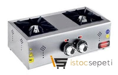 Karacasan Eko Ocak Çift Gözlü Doğalgazlı