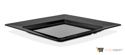 Açık Büfe Köşeli Sunum Tabağı 1250 gr