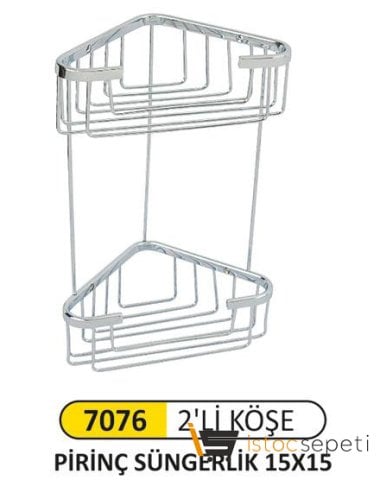 Arı Metal 7076 Süngerlik Pirinç 2 Li 15X15
