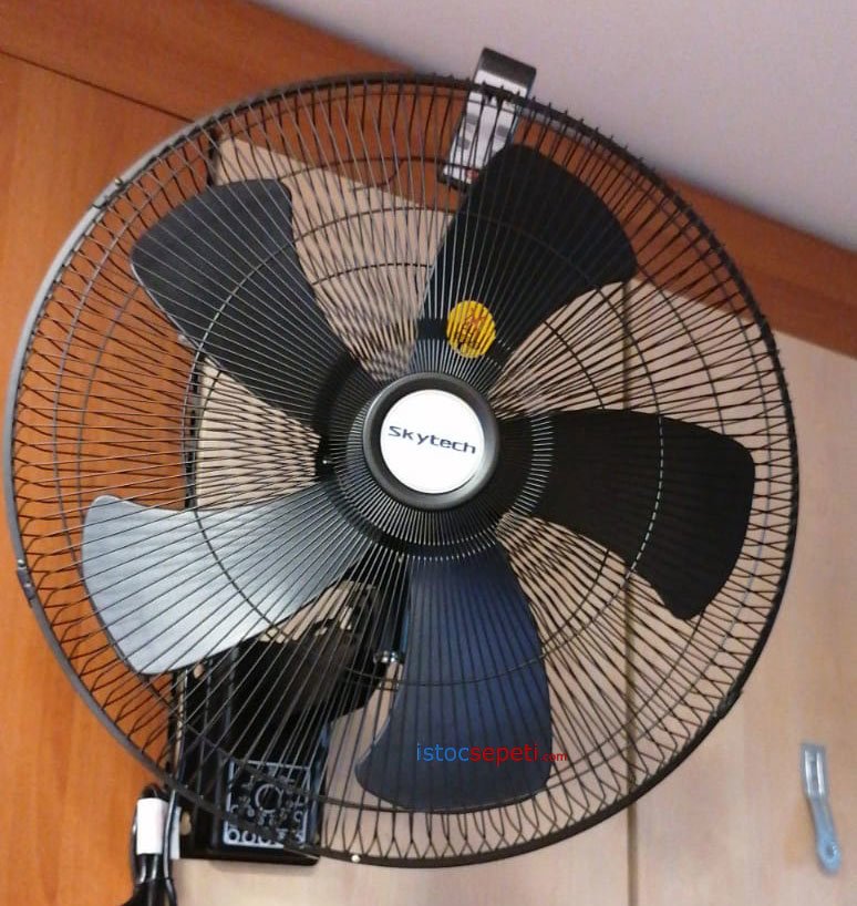 Kumandalı Duvar Tipi Vantilatör Sanayi Tip Skytech STF-2045