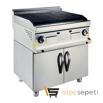 Karacasan 900 Seri Dolaplı Sulu Izgara 800x900x850 mm Gazlı