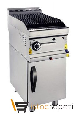 Karacasan 900 Seri Dolaplı Sulu Izgara 400x900x850 mm Gazlı