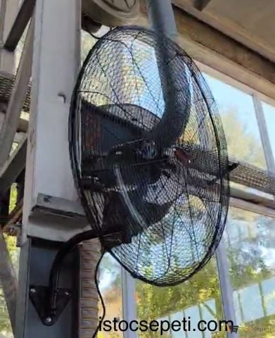 Akiwa 30 İnç 80 cm Duvar Tipi Vantilatör Salınımlı