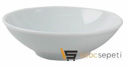 25cm İnce Bol Kase Beyaz
