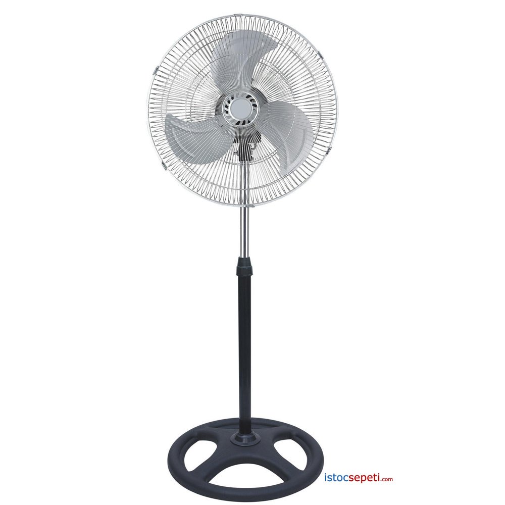 Ayaklı Vantilatör Sanayi Tipi Xolo Akiwa X3 18 İnç 50 cm Metal Pervaneli