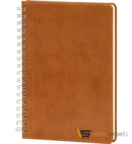 Bağcılar-17x24 Spiralli Tarihsiz Defter Promosyon