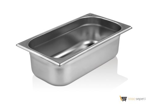 Standart Gastronom Küvet 1/3 - 100 325x176 mm 4 lt 0,611 gr