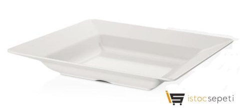 Külsan Thermoset Kare Servis Tabak Derin, 46 cm