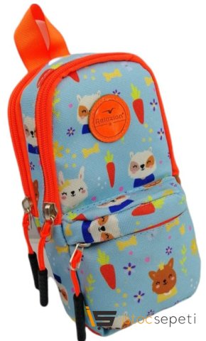 Relaxion 150-28 Üç Bölmeli Tavşan Desenli Su Geçirmez Kalemlik