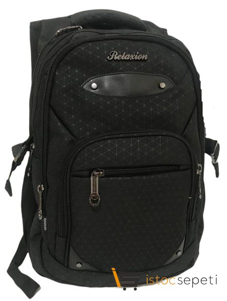 Relaxion Suya Dayanıklı Destekli Yarasa Sırt Yapılı Laptop Bölmeli Okul Günlük Sırt Çantası