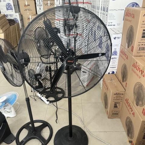 Sanayi Tipi Vantilatör Fiyatları 70 cm Fabrika Cafe Restoran Bahçe Tipi