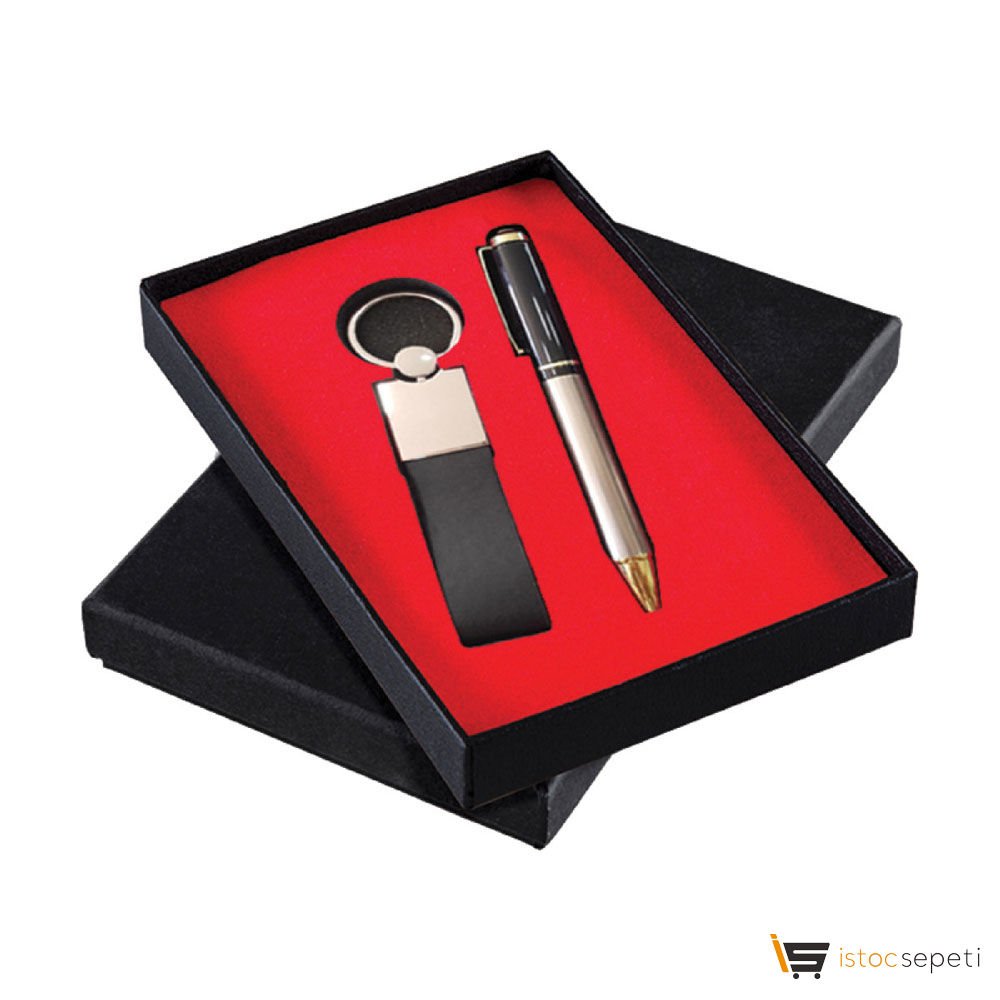 Füme Siyah Hediyelik Set Promosyon