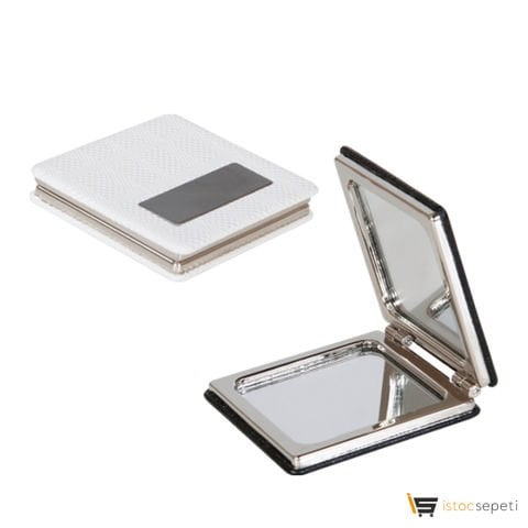 Beyaz Derili Ayna Promosyon