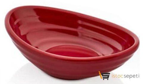 Külsan Thermoset Ramekin Minimal Gondol Model 10x6.3 cm 74 ml Kırmızı