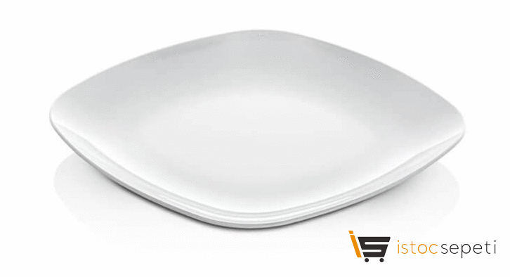 Kare Tasarım Servis Tabağı 21 cm