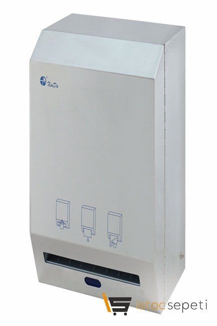 Gold Paper Czq20k Xında Fotoselli 304 Paslanmaz Çelik 21 Cm Hareketli Kağıt Havlu Makinesi (elektrikli-pilli)