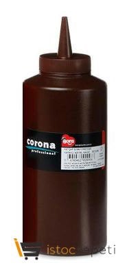 Kapaklı Çikolata Sosluğu 420 ml Kahverengi