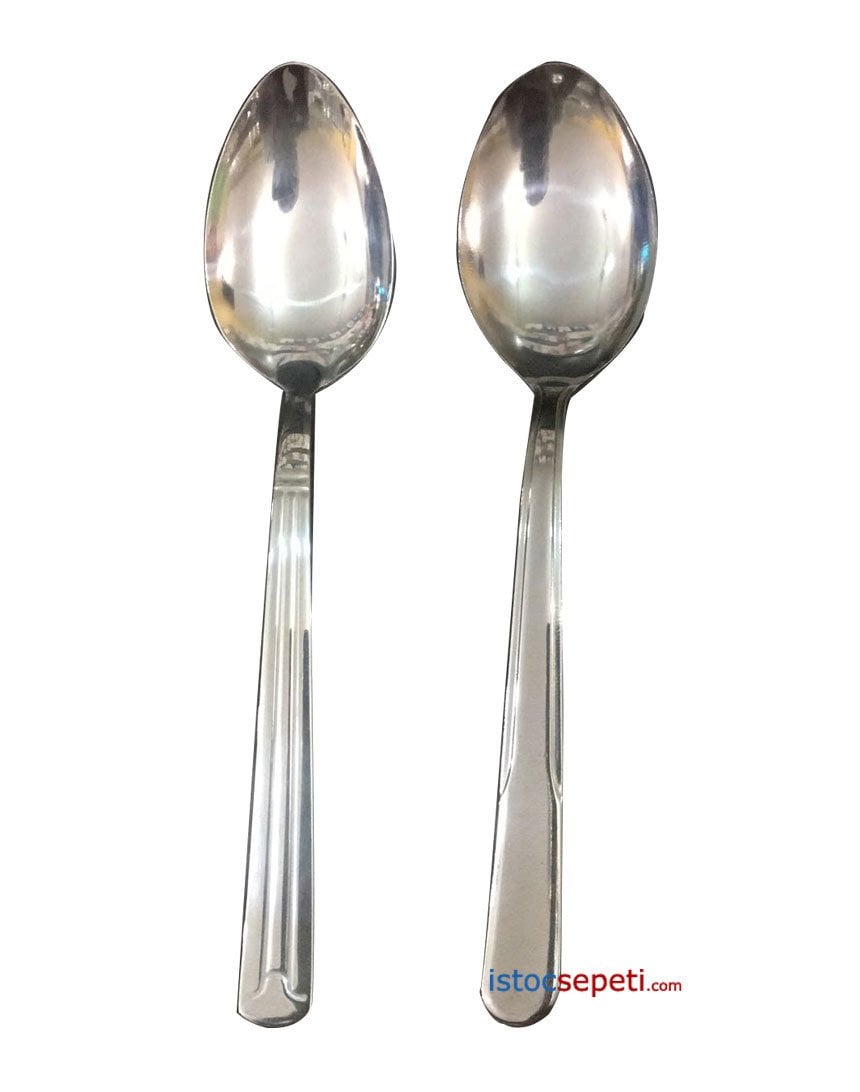 Yemek Kaşığı Paslanmaz Yemek Kaşıkları 12'li
