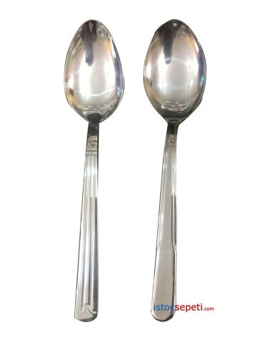 Yemek Kaşığı Paslanmaz Yemek Kaşıkları 12'li