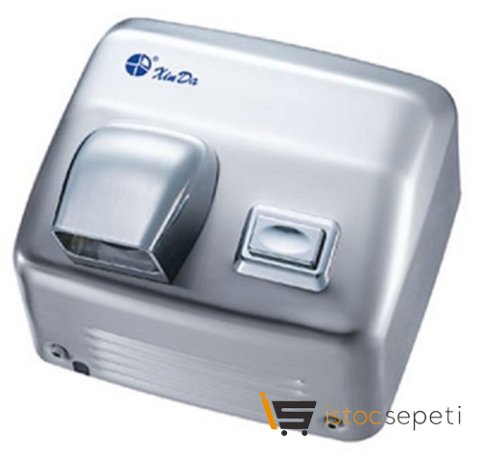 Xinda Butonlu 360d. Dönerbaşlı Çelik Gövdeli El Kurutma Makinesi - Banyo Ve Wc Aksesuarları