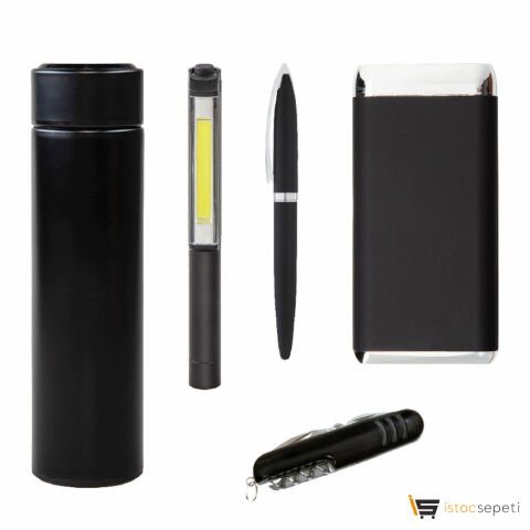 Siyah Hediyelik Set Promosyon