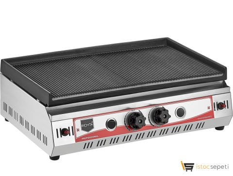 Remta 70 cm Tam Oluklu Doğalgazlı Döküm Izgara R70CETO