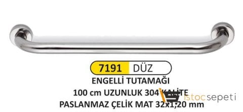Arı Metal 7191 Engelli Tutamağı 100 Cm