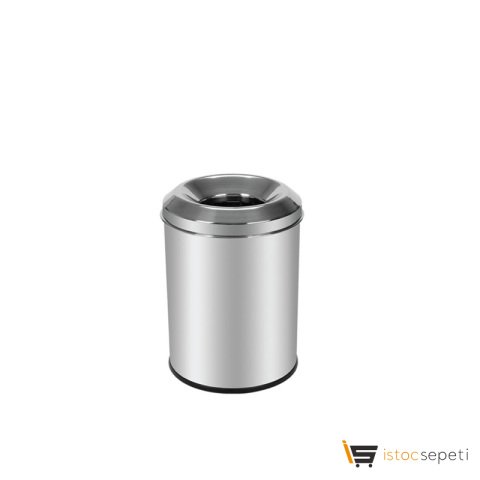 Krom Yanmaz Çöp Kovası 13 LT 430 Kalite