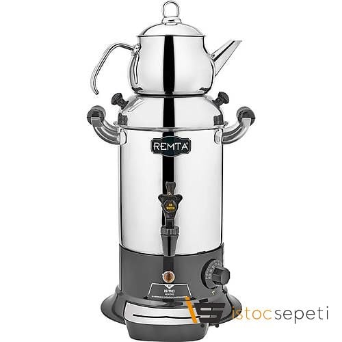 Remta Mini Semaver Tek Demlikli 5 Litre 40 Bardak Remta R29