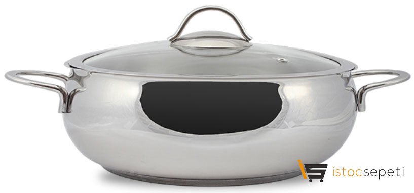 Asven 24 cm Basık Tencere