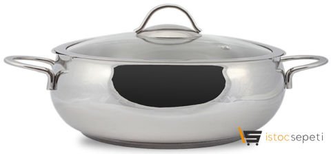 Asven 24 cm Basık Tencere
