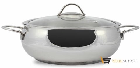 Asven 26 cm Basık Tencere