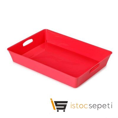 Hobby Sepet No:3 37.7x26.6 cm Kırmızı