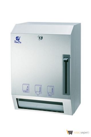 Xinda Manuel Kağıt Havlu Dispenseri 120mm Uzunluk Ayarlı - Banyo Ve Wc Aksesuarları