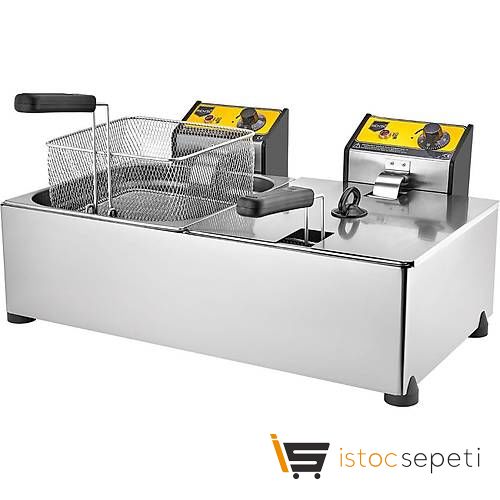 Remta 8+8 Çiftli Elektrikli Fritöz R102