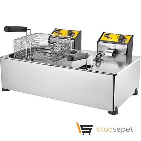 Remta 8+8 Çiftli Elektrikli Fritöz R102