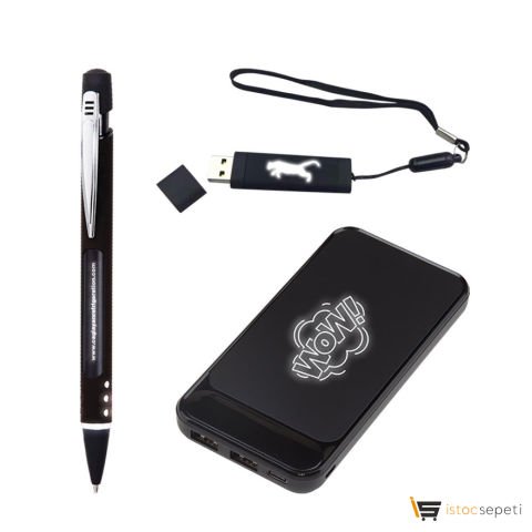 Siyah Hediyelik Set Promosyon