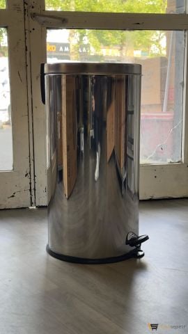 Krom Pedallı Çöp Kovası 50 LT 3700-350
