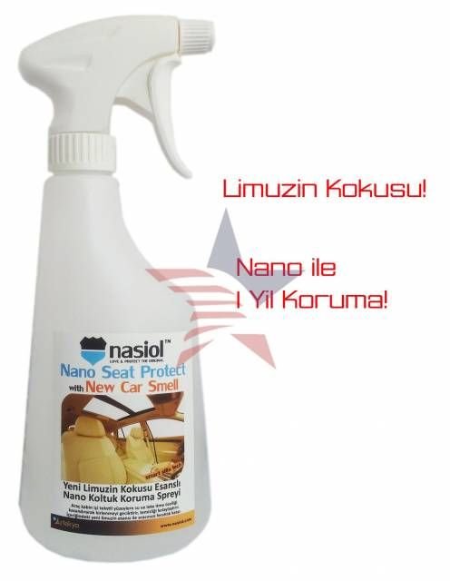 Nasiol Nano Limuzin İçi Kokusu Sıvı İtici Koltuk Koruma Spreyi 35a072
