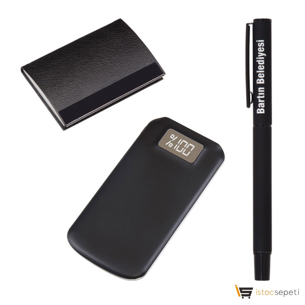 Siyah Hediyelik Set Promosyon