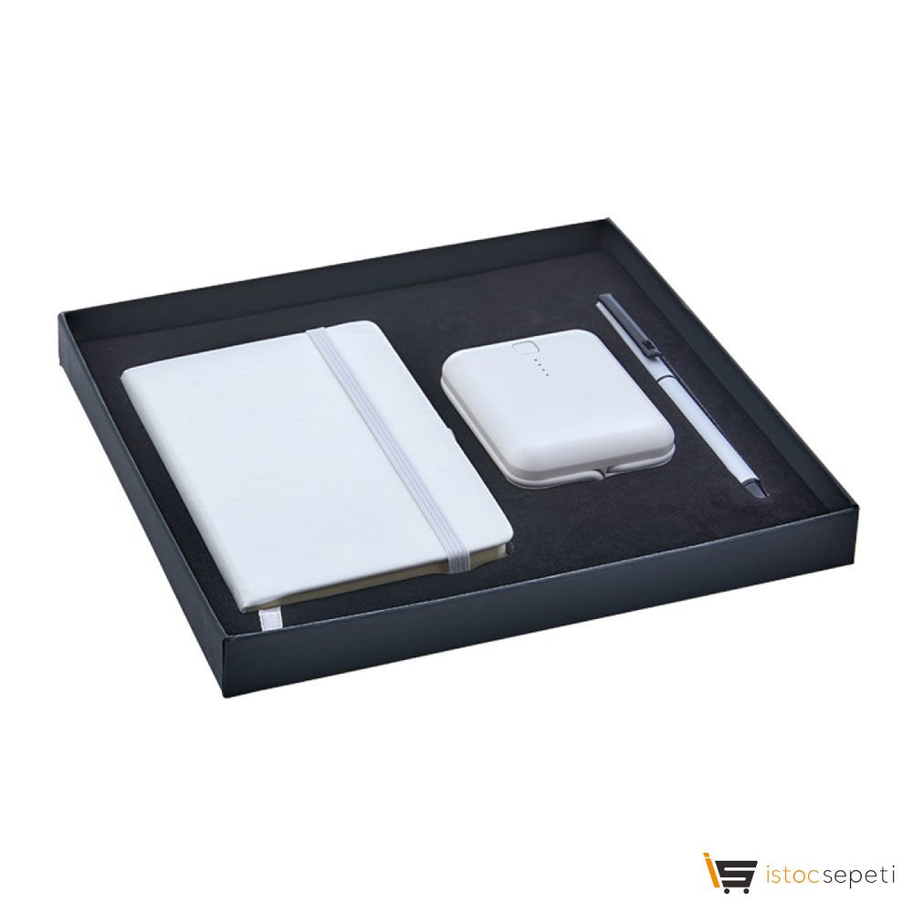 Beyaz Hediyelik Set Promosyon