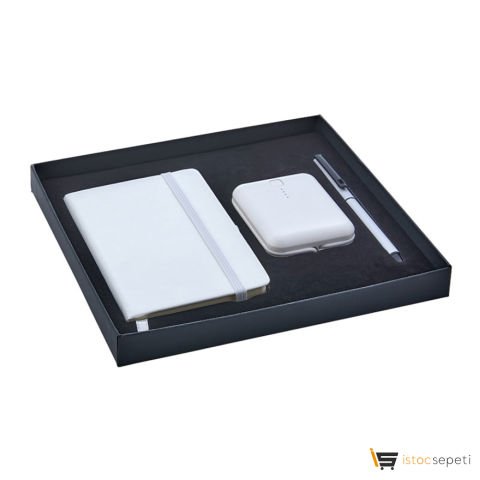 Beyaz Hediyelik Set Promosyon