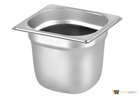 Standart Gastronom Küvet 1/6 - 100 176x162 mm 1,6 lt
