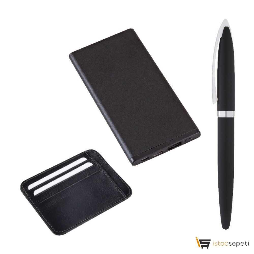 Siyah Hediyelik Set Promosyon