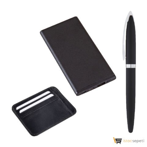 Siyah Hediyelik Set Promosyon