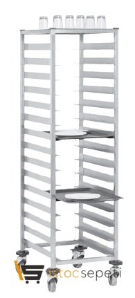 Trolley Mutfak Bulaşık Arabası MB 100X2