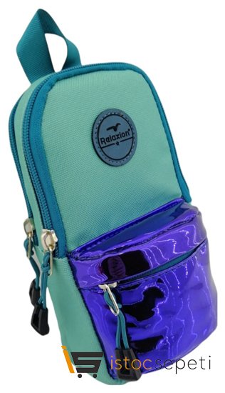 Relaxion Üç Bölmeli Lacivert Fosforlu Su Geçirmez Kalemlik 150-14